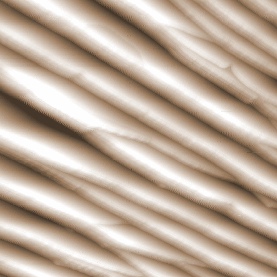 STM of stepped Ni (111)