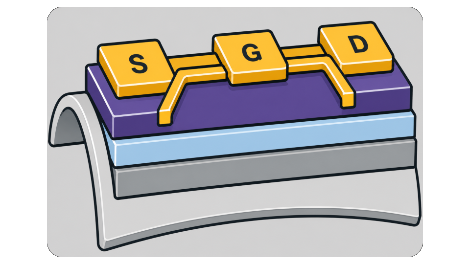 Charge carriers in organic electronic devices